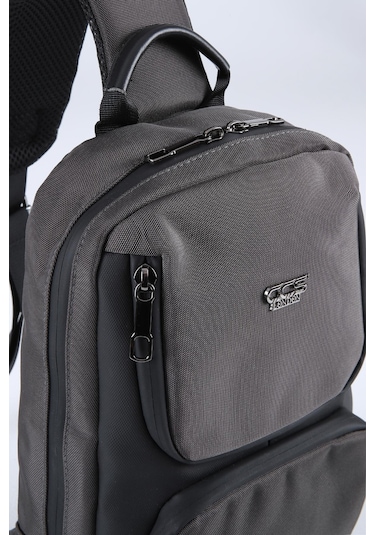 Ççs 51489 Tek Askılı Çapraz Çanta Gri