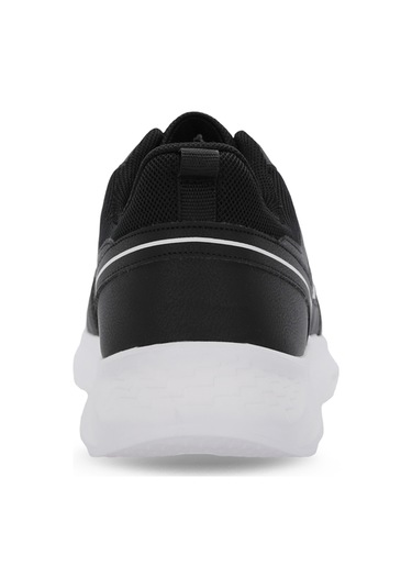 Slazenger IDEAL I Büyük Beden Erkek  Siyah / Beyaz Koşu & Yürüyüş Spor Ayakkabısı