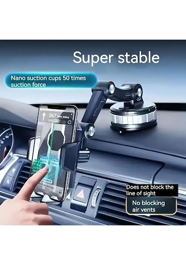 Araba Kamyon Tır Telefon Tutacağı Cam Torpido İçin Vantuzlu
