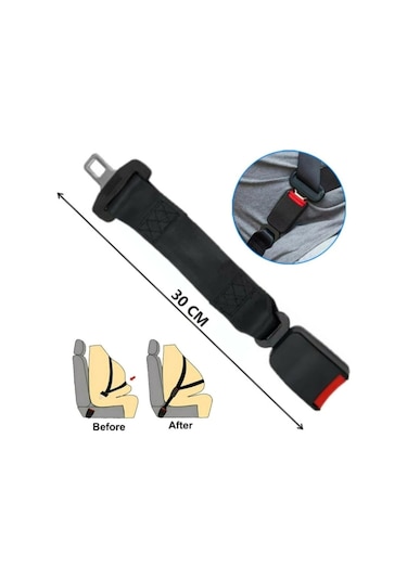 Emniyet Kemer Uzatıcı Turuncu Renk Kayış Çocuk Koltuğu Hamile Ve Şişmanlara Uygundur 1 Adet