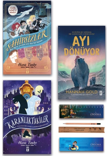 Genç Timaş Ayı Dönüyor - Sahipsizler - Karanlıktakiler Set 3 Kitap