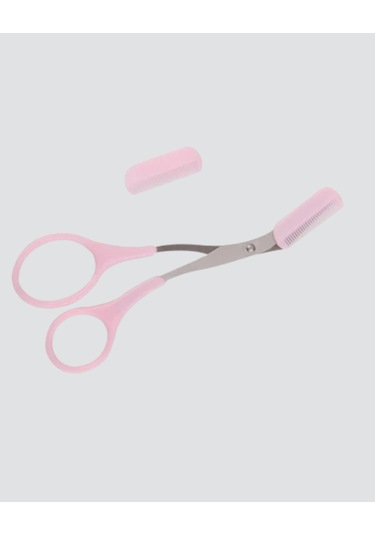 Hassas Kesim İçin Kavisli Yüz Bakım Makası 0