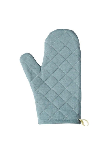 Ikea Sandvıva Fırın Eldiveni Pamuk-Keten Karışımı Gökyüzü Mavisi