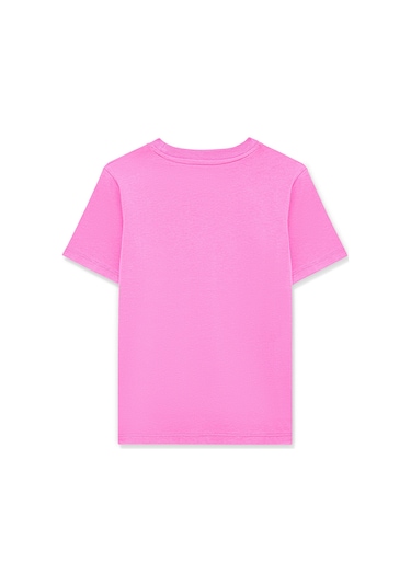Mavi - Mavi Logo Baskılı Pembe Tişört 7610109-71033 Pembe