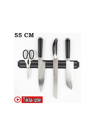 Mıknatıslı Bıçak Askısı Bıçak Tutucu Bıçak Standı Bıçaklık 55 CM