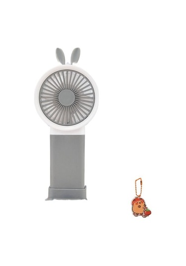 Cacaohandheld Portable, Small Fan, Usb Charging Wireless Student, Handheld Fan, Fruit Shape 0873 Gri