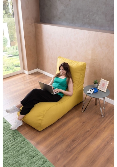 Good Night Yıkanabilir Mocca Dinlenme & Aktivite Tv Koltuğu Sarı
