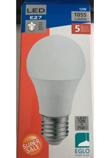 Eglo E27 Led Ampul A60 12W 3000K 1055 Lümen -Günışığı