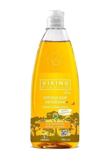 Viking Nergis & Bergamot Kokulu Sıvı Bulaşık Deterjanı 750 ML
