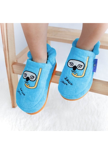 Milk&moo Çocuk Panço Ve Ev Terliği Cool Koala Mavi
