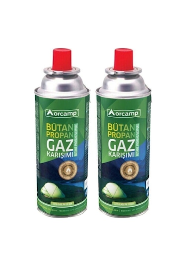 Orcamp Gaz Kartuşu 2 'Li Set Çok Renkli