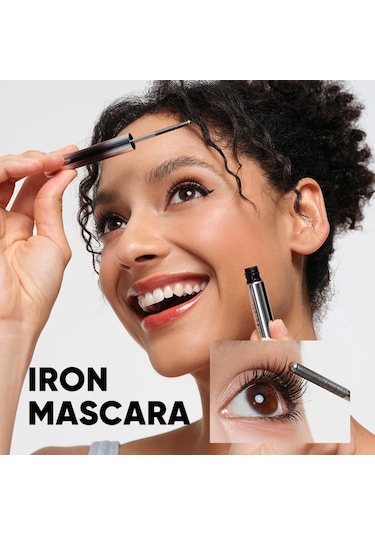 Judydoll Demir Maskara 2g, Su Geçirmez, Uzatma Ve Kıvırma, Güçlü, Tanımlanmış Curly Black Dark Topaz