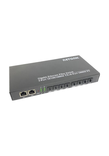 Netlink NTL8SFP2G 8 SFP Port+2 RJ45 100/1000 Fiber Switch