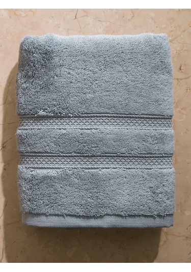 Mavi Pamuklu Yüz Havlusu 50x80 Cm