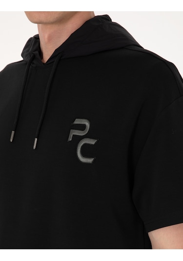 Pierre Cardin Erkek Siyah Sweatshirt 50302613-vr046 Siyah
