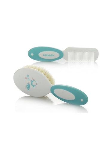 Bebedor Doğal Saç Fırçası ve Tarak Seti