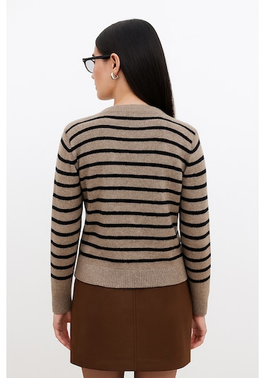 Fashion Friends Bayan Hırka 25k0288k1 Bej Bej