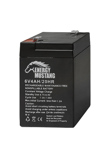 Energy Mustang 6v 4ah Kuru Akü
