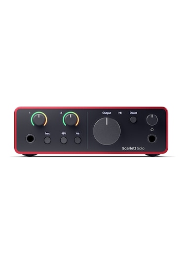 Focusrite Scarlett Solo Gen 4 Ses Kartı
