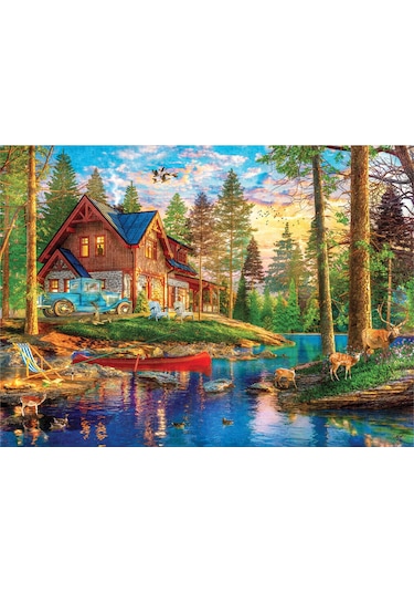 Anatolian 4000 Parçalık Puzzle - Taş Ev 5206