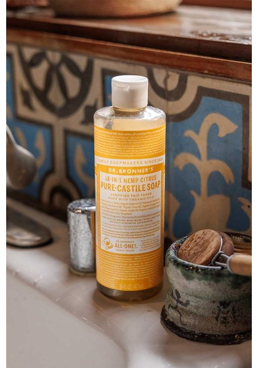 Dr. Bronner's Narenciye Çok Amaçlı Sıvı Sabun 473 ML