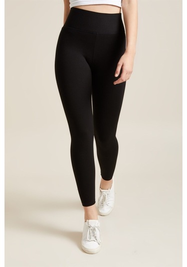 Bonbonetti Chocolate Baby&Kids Kadın Siyah Yüksek Bel Çelik Örme Tayt [3848]Siyahs Siyah