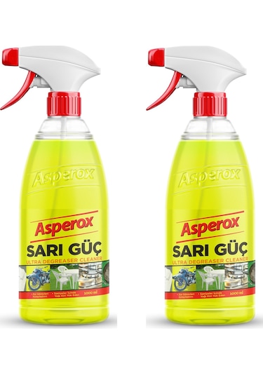 Asperox Sarı Güç Çok Amaçlı Ultra Temizleyici 2 x 1 L