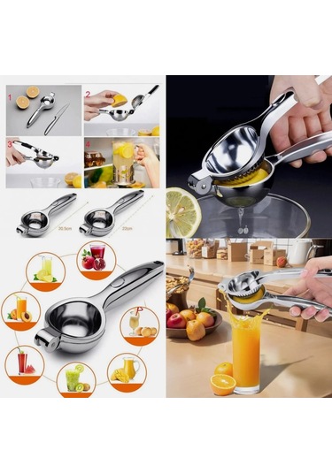 Limon Sıkacağı Paslanmaz Çelik Krom