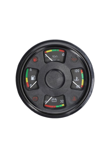 Yifomall 4 Fonksiyonlu Araç Gösterge Paneli - Yakıt, Yağ Basıncı, Su Sıcaklığı Ve Voltmetre İle Gerçek Zamanlı Takip