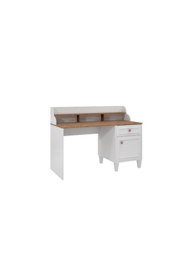 Smart Ders Çalışma Masası %100mdf Beyaz - Meşe