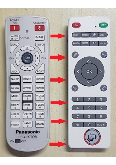 Panasonic N2Qaya000047 6451056016 Pt-Vw435Ne