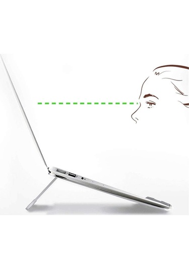 Dizüstü Bilgisayar Soğutma Alüminyum Alaşım Katlanabilir Dizüstü Braket Soğutma Taban Defter Defteri Tutucu Defter Soğutucu Radyatörü C