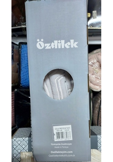 Özdilek Prestige Çift Kişilik Battaniye 220x240 Kristal Gri Yeni Gri