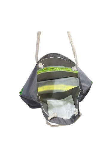 Monte Lui 1011 Plaj Çantası Gri Renkli Gri