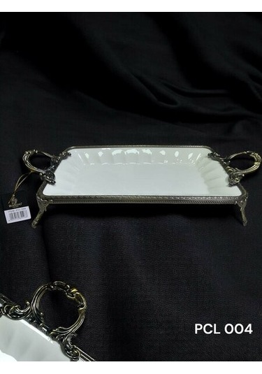 Roy King Elegance Dikdortgen Sunum Tabak Antıque 46 Cm Pcl004