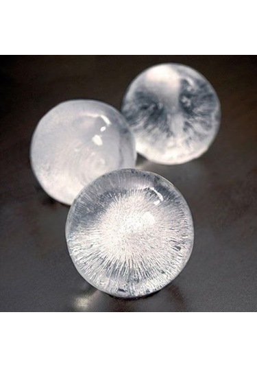 Silikon Buz Kalıbı Yuvarlak Küre Buz Kalıbı 4 Lü Renkli