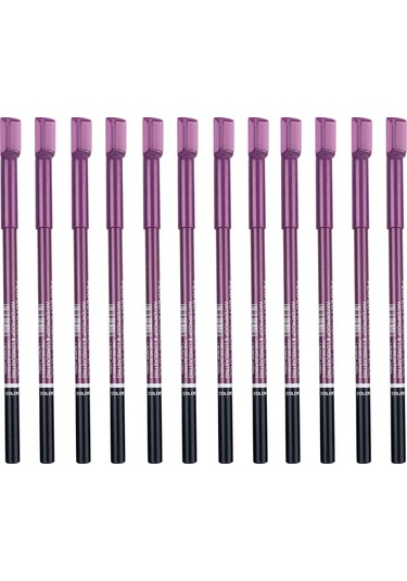 Suntek Suya Dayanıklı Kaş Kalemi 01 Black 12'li