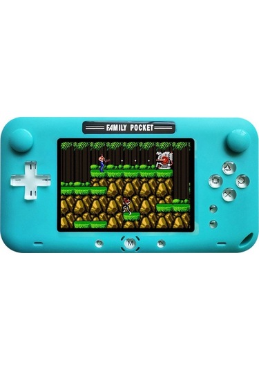 Rs-52fc Psp 4.0 İnç Cep Konsolu El Oyun Oyuncusu, Destek 208 Nes Klasik Oyunları Blue
