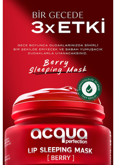 Acqua Perfection Lip Sleeping Mask - Berry