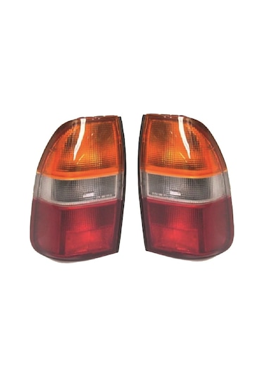 Mitsubishi L200 Stop Sağ-Sol Takım Kırmızı-Sarı 1999-2004 N11.13369