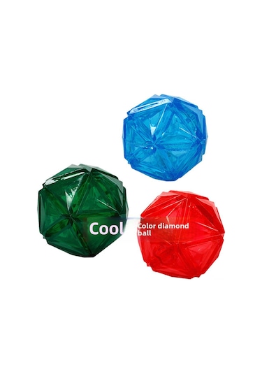 Hangfox Köpekler İçin Dayanıklı Tpr Chew Oyuncağı - Işıklı Ve Sesli Fırlatılabilir Top, Diş Temizliği Ve Etkileşimli Oyun