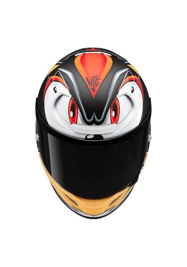 Hjc Rpha12 Shadow The Hedgehog Mc1sf Motosiklet Kaskı Siyah