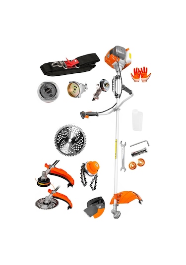 Stilmax Germany ST9920S5 Turbo Kömürsüz Yan Tip Tırpan Ot Biçme