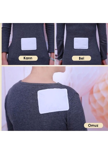 ISINMATİK CEP SOBASI 12 SAAT ETKİLİ EL VÜCUT ISITICI 3 ADET Çok Renkli