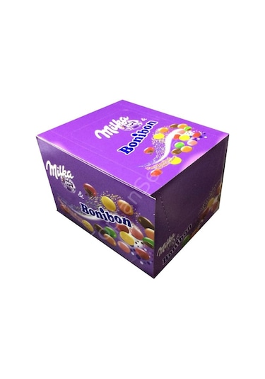 Milka Bonibon Renkli Draje Silindir Kutu 24 x 24.3 G