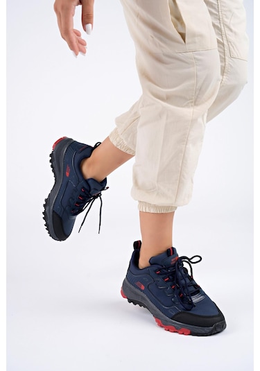 Muggo North Unisex Garantili Trekking Outdoor Ayakkabı Lacivert