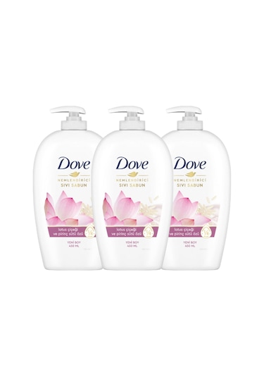 Sıvı Sabun Lotus Çiçeği Pirinç Özlü 450 Ml X3 Adet