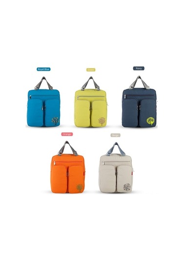 Didadodo Xindoker Geniş Kapasiteli Anne Çantası - 12 Cep Fonksiyonel Bebek Sırt Çantası, Su Geçirmez, Mama Önlüğü Ve Askılı Mavi Mavi