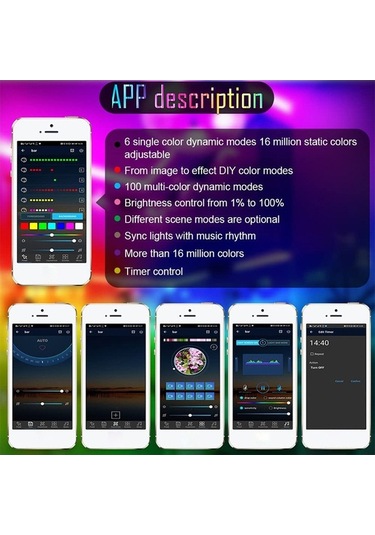 Novahub 5v Dc 30-45w Led Işık Şeridi, Ip20 Su Geçirmez, -20 C +40 C