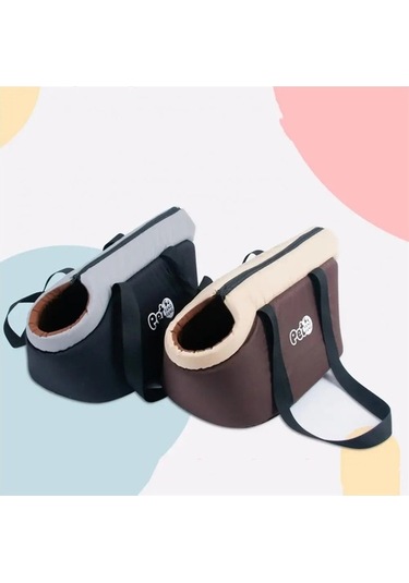 Jialan Evcil Hayvan Çantası Yumuşak Taraflı Ayarlanabilir Kumaş A